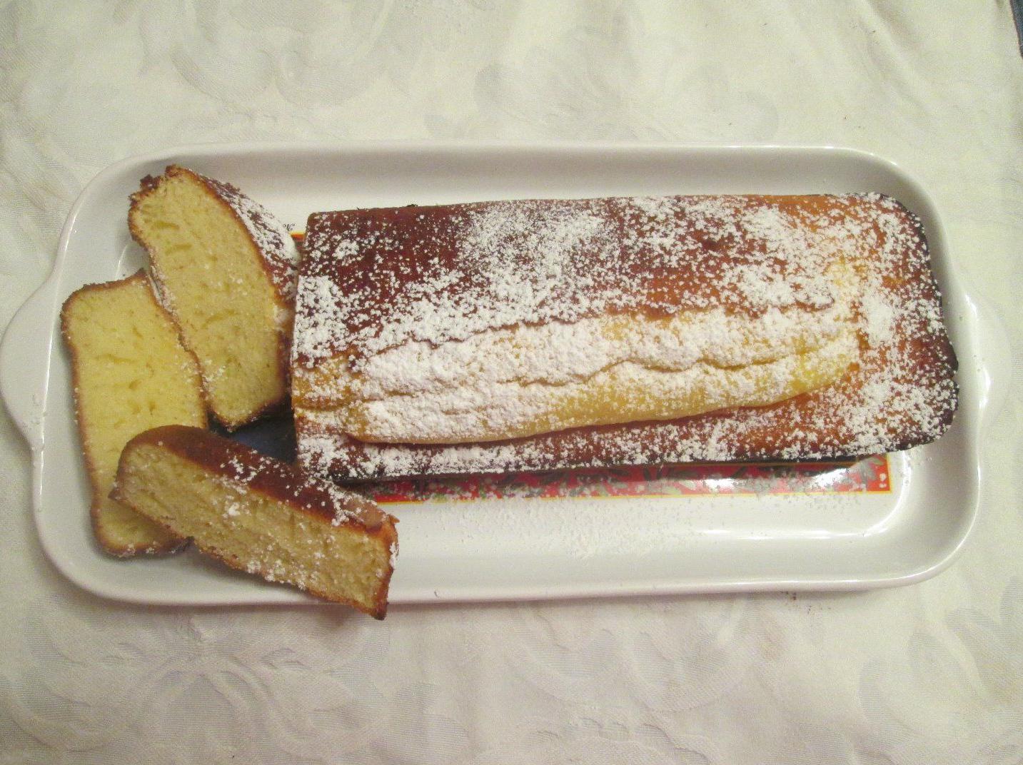 plumcake all'arancia